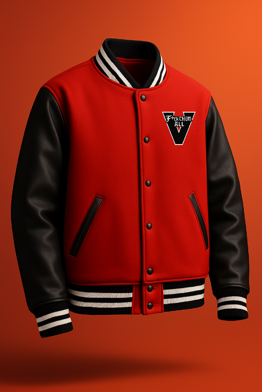 Vampire Rebellion Varsity Jacket