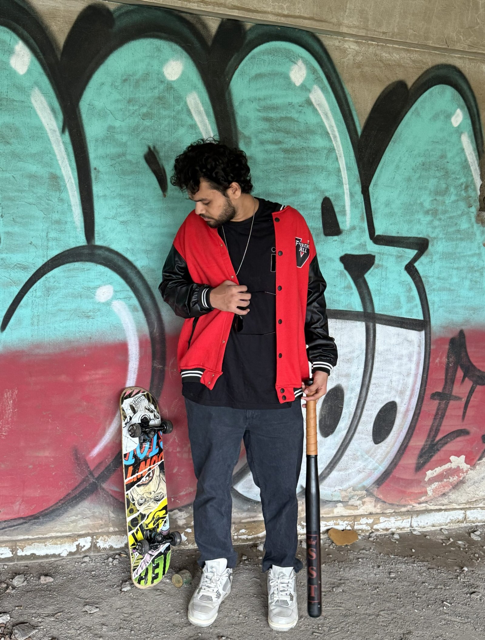 IMG_5421 Vampire Rebellion Varsity Jacket - Image 3