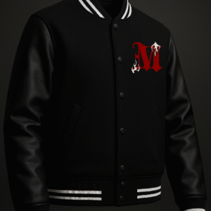 AFTERMATH Gothic Varsity Jacket – Limited Edition Streetwear